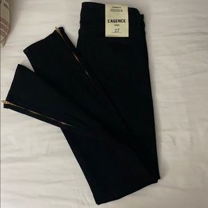SOLd**Brand new L’AGENCE Black denim jeans